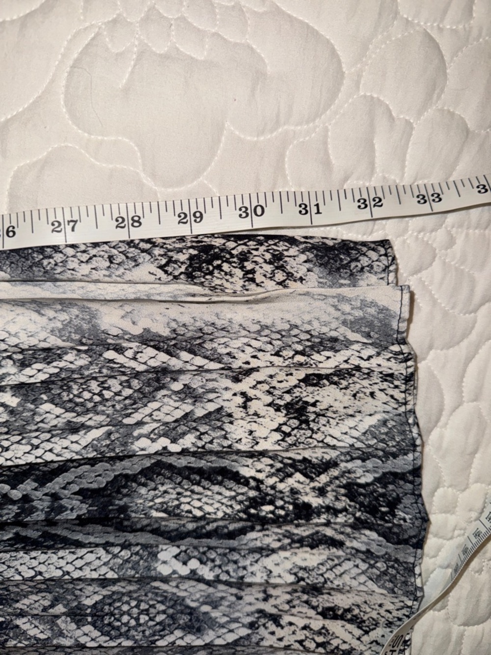 Zara Snake Print Button-Front Midi Skirt - Picture 6 of 8